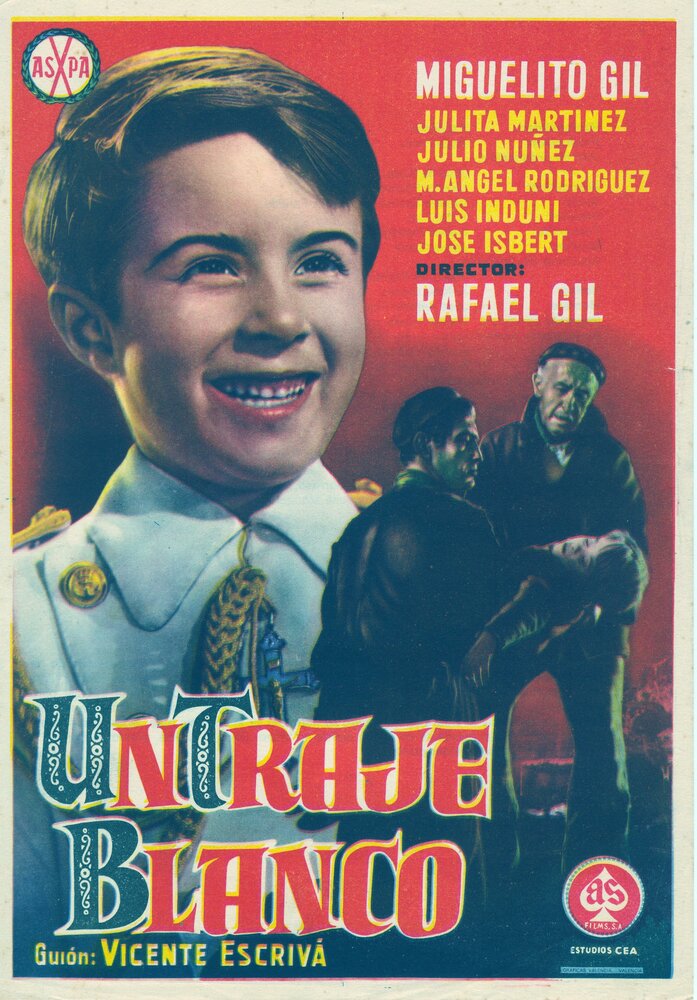 Un traje blanco (1956) постер